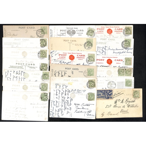 99 - Exhibition & Special Event Cancels. 1906-14 Picture postcards and covers, various cancels including ... 