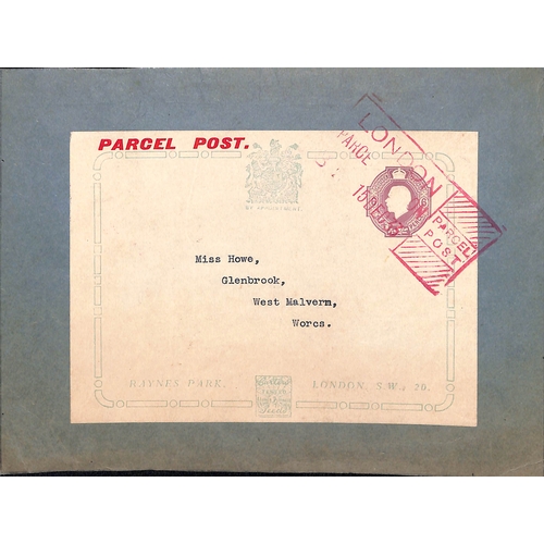 101 - Parcel Post - Private Parcel Labels/Postal Stationery. c.1896-1933 Labels (6) and parcel tags (2), c... 