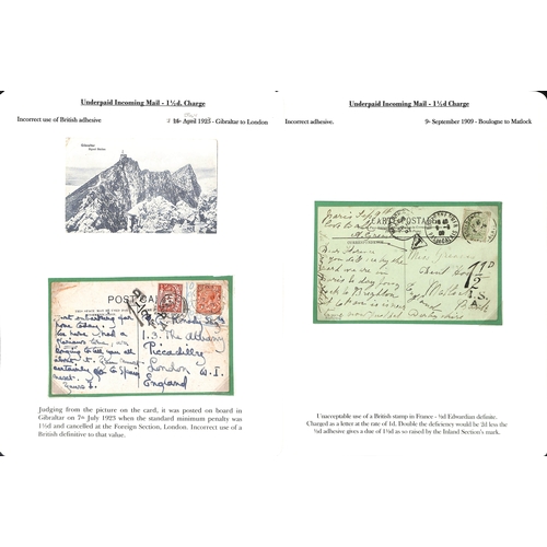 256 - Invalid Stamps. 1893-1970 Covers and cards including 1895 cover with a disallowed 1d lilac bisect, 1... 