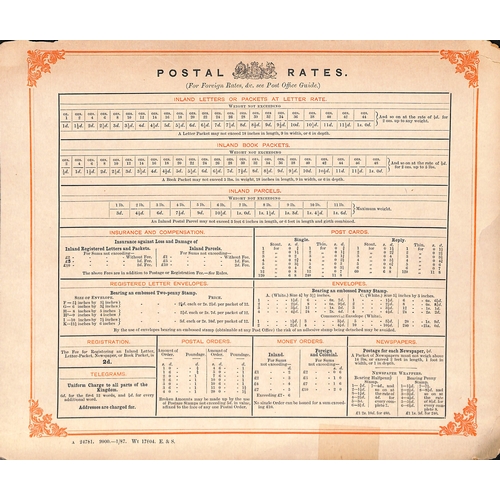 98 - Post Offices Notices. 1885-87 Notices comprising 1885 (Dec.) notice on the reduced scale of postage ... 