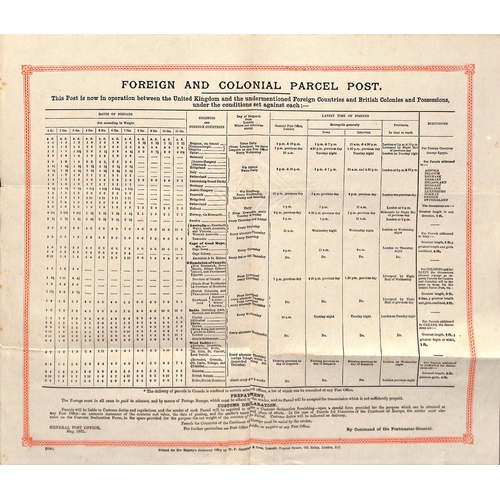 98 - Post Offices Notices. 1885-87 Notices comprising 1885 (Dec.) notice on the reduced scale of postage ... 