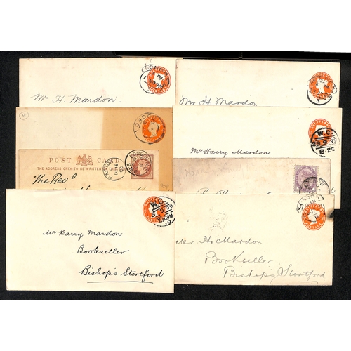 88 - 1759-1964 Entire letters, entires, covers and cards, including 1759 letter detailing prize money won... 