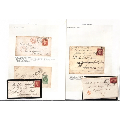 88 - 1759-1964 Entire letters, entires, covers and cards, including 1759 letter detailing prize money won... 