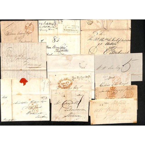 88 - 1759-1964 Entire letters, entires, covers and cards, including 1759 letter detailing prize money won... 