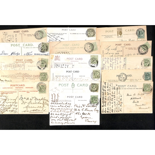 270 - T.P.Os. 1847-1914 Covers and cards with T.P.O cancels or handstamps (44) including 1902 cover to USA... 