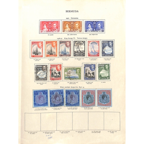 406 - 1938-53 King George VI 2/- - £1 mint selection, various shades, comprising 2/- (13, including S... 