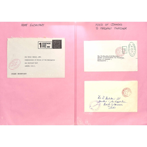 90 - 1812-1994 Covers and cards, with an album of Scottish covers and cancels, and an unusual collection ... 