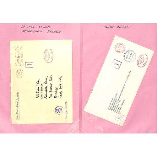 90 - 1812-1994 Covers and cards, with an album of Scottish covers and cancels, and an unusual collection ... 