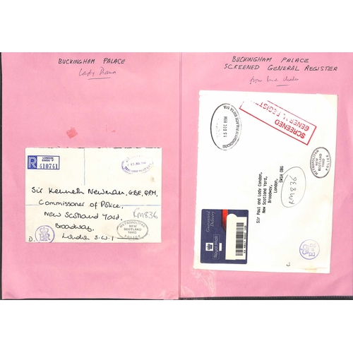 90 - 1812-1994 Covers and cards, with an album of Scottish covers and cancels, and an unusual collection ... 