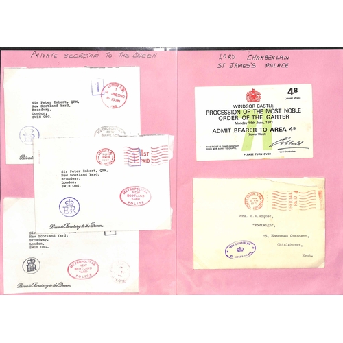 90 - 1812-1994 Covers and cards, with an album of Scottish covers and cancels, and an unusual collection ... 