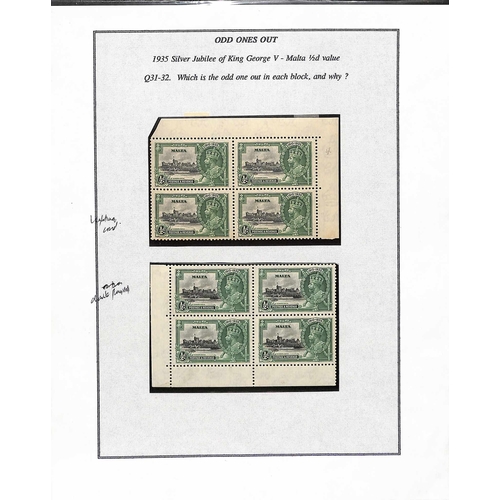 354 - 1935 Silver Jubilee, Specimen, mint and used accumulation in a stockbook, including Specimen sets fo... 