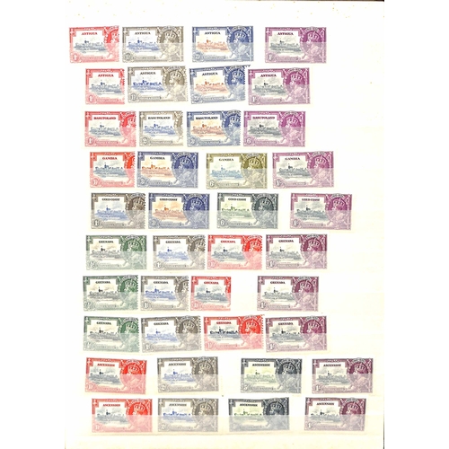 354 - 1935 Silver Jubilee, Specimen, mint and used accumulation in a stockbook, including Specimen sets fo... 