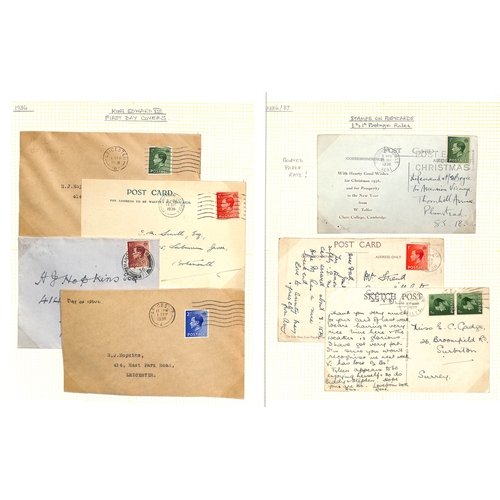 74 - 1924-51 Collection in an album, with KGV commemoratives issues and KGVI issues, including 1929 P.U.C... 