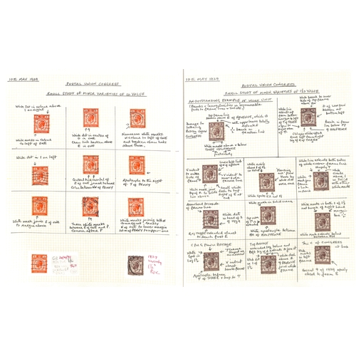 74 - 1924-51 Collection in an album, with KGV commemoratives issues and KGVI issues, including 1929 P.U.C... 