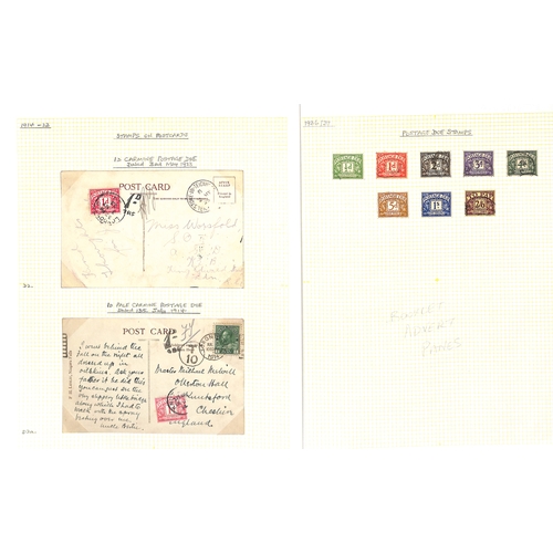 74 - 1924-51 Collection in an album, with KGV commemoratives issues and KGVI issues, including 1929 P.U.C... 