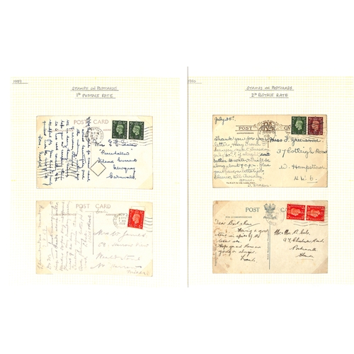 74 - 1924-51 Collection in an album, with KGV commemoratives issues and KGVI issues, including 1929 P.U.C... 