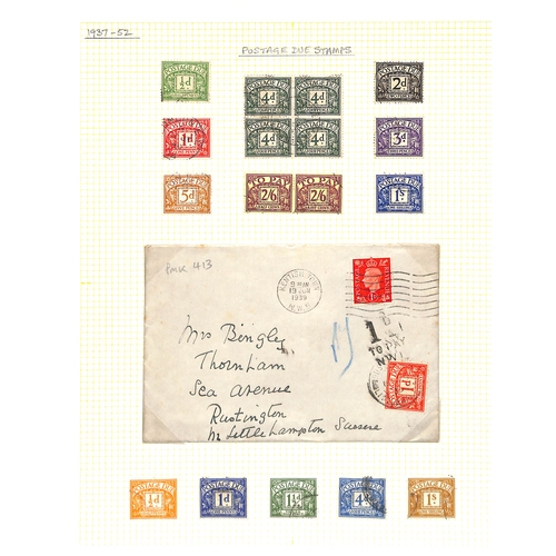 74 - 1924-51 Collection in an album, with KGV commemoratives issues and KGVI issues, including 1929 P.U.C... 