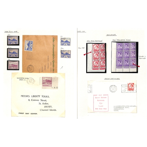 74 - 1924-51 Collection in an album, with KGV commemoratives issues and KGVI issues, including 1929 P.U.C... 