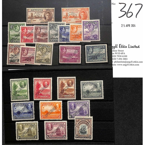 367 - 1932-46 Specimen sets, comprising 1932 Tercentenary set of ten, 1938-51 set of twelve and 1946 Victo... 