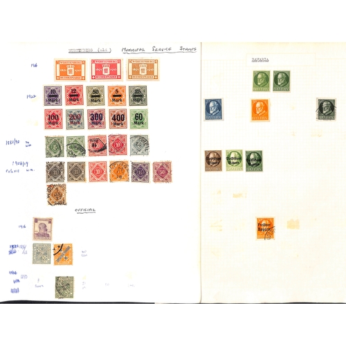 569 - c.1880-1950 Stamps including 1935 OSTROPA miniature sheet mint (S.G. MS576a, £1,500), 1949 Berl... 