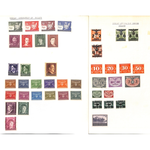 569 - c.1880-1950 Stamps including 1935 OSTROPA miniature sheet mint (S.G. MS576a, £1,500), 1949 Berl... 