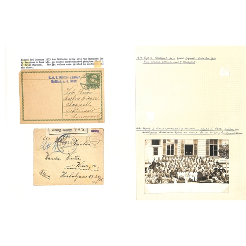 307 - Austria. 1914-18 Covers and cards from soldiers in hospital in various parts of the Austro-Hungarian... 