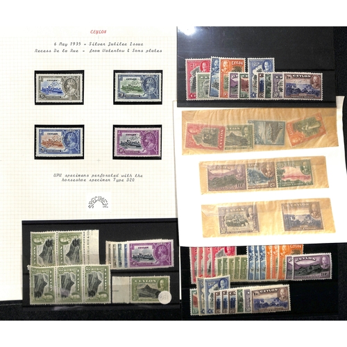 495 - 1933-36 Pictorial Issue 2c - 1r study including Specimen set of eleven fine mint, 1r sheet of sixty,... 