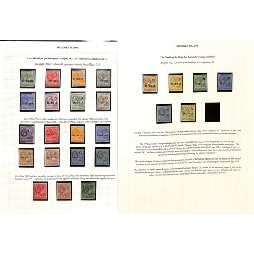 366 - 1921-29 KGV Multiple Crown CA 3d - £1 set of seven and Multiple Script CA ½d - 4/- set of ... 