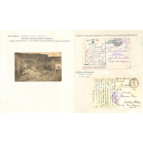 309 - Germany. 1914-18 Covers and cards from soldiers in hospital, all with cachets, including mail from P... 