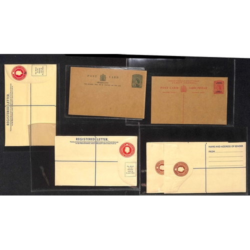 353 - Postal Stationery. Mainly QV Postcards and covers including early Transvaal, Victoria with 1d Havelo... 