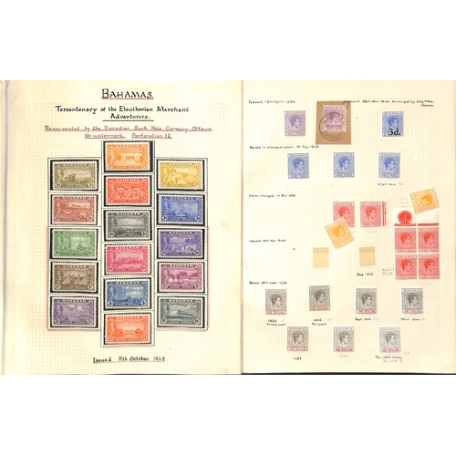 386 - QV-QEII Mainly mint selection in a stockbook and on pages including 1926 £1, a study of the 193... 