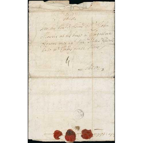 304 - 1666-68 Entire letters from Dublin to 