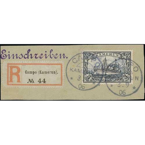 792 - 1897-1915 Cancellations, stamps and pieces mostly mounted on pages, many scarce cancels including Am... 