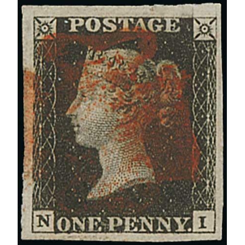 8 - 1840-1900 QV Used collection in an album, unusually fine quality throughout, including 1d Mulready l... 