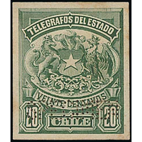 838 - Telegraph Stamps. 1893-1901 Small size telegraph stamps, comprising 1893 American Bank Note Co. 2c, ... 