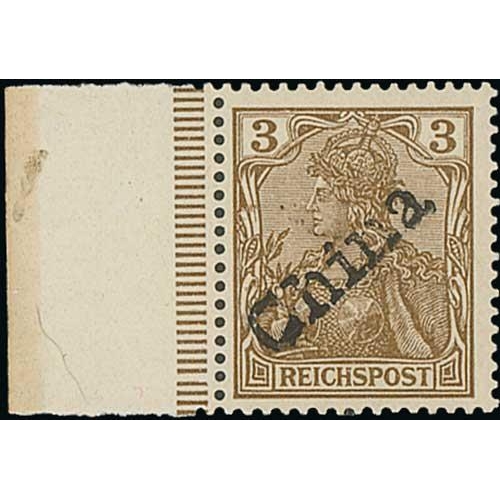 892 - 1900-01 Tientsin Provisionals, 3pf and 5pf mint both with Richter expert handstamps, also 10pf and 2... 