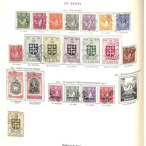 683 - 1937-52 KGVI Used collection in an S.G. KGVI album, a very well filled album with many complete sets... 