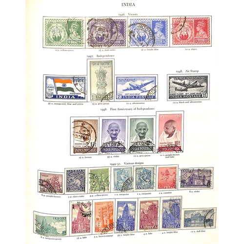 683 - 1937-52 KGVI Used collection in an S.G. KGVI album, a very well filled album with many complete sets... 