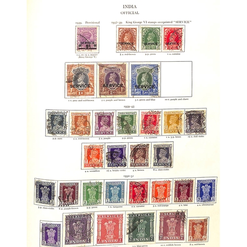 683 - 1937-52 KGVI Used collection in an S.G. KGVI album, a very well filled album with many complete sets... 