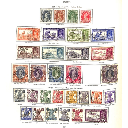 683 - 1937-52 KGVI Used collection in an S.G. KGVI album, a very well filled album with many complete sets... 