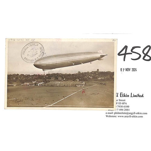 458 - Morocco Agencies. 1935 (July 8) Picture postcard franked Germany 1.40m, posted on the 7th South Amer... 