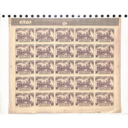 832 - 1923-60 Mint and used issues well written up on 34 pages including 1927 Air set of five fine used, 1... 