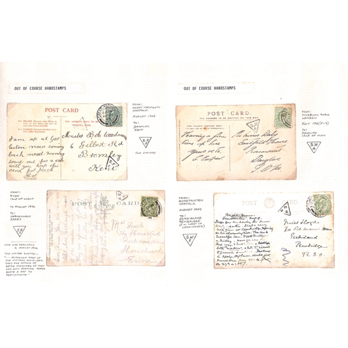 620 - 1903-20 Covers and cards, mainly World War One including 1917-19 postcards from F. Clarke R.A in Ita... 