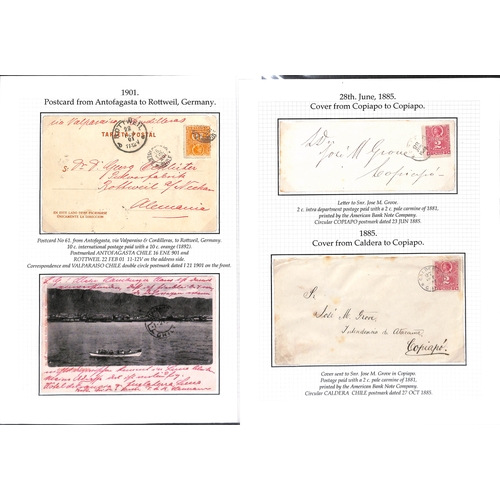 823 - 1867-99 Perforated issues printed by The American Bank Note Co., mint and used issues written up on ... 