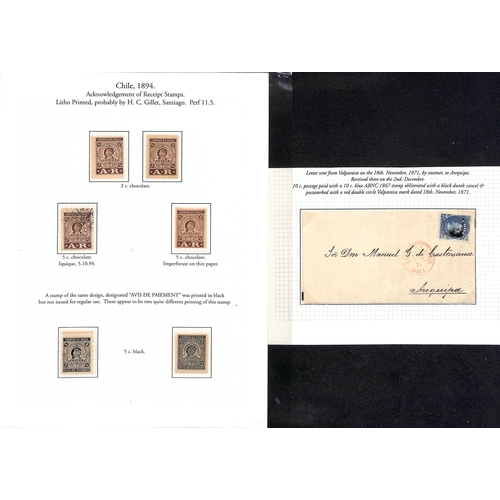 823 - 1867-99 Perforated issues printed by The American Bank Note Co., mint and used issues written up on ... 