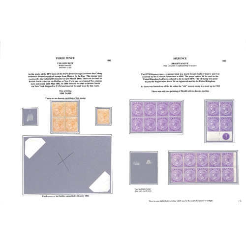 746 - 1881-1903 Perf 14x12½ mint selection comprising 3d single and block of four; 6d singles (2), bl... 