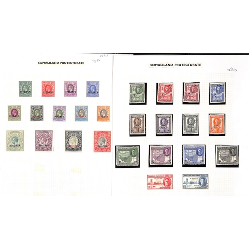 1748 - 1904-46 Specimen stamps virtually complete, just missing the 1912-19 ½a and 6a and 1935 Silver ... 