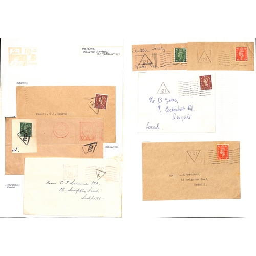 329 - 1844-1979 Entire letters, entires, covers, cards and some ephemera (also some pieces), including 184... 