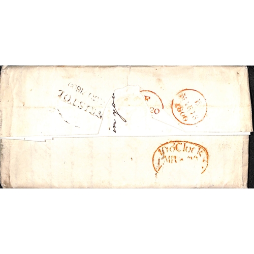 340 - Jamaica. 1795-1808 Entire letters to William Perrin all concerning his estates in Jamaica, one 1806 ... 