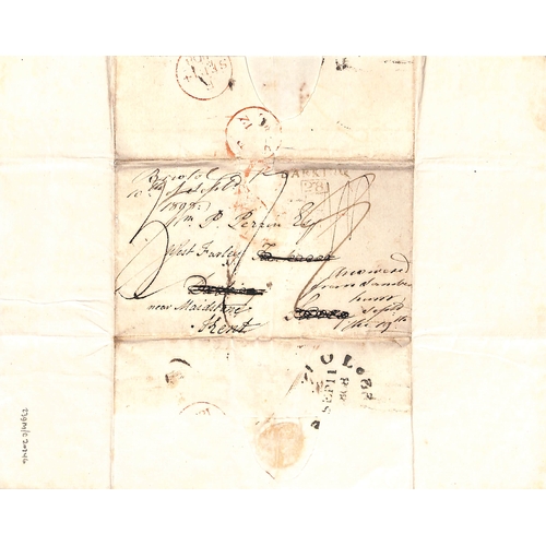 340 - Jamaica. 1795-1808 Entire letters to William Perrin all concerning his estates in Jamaica, one 1806 ... 